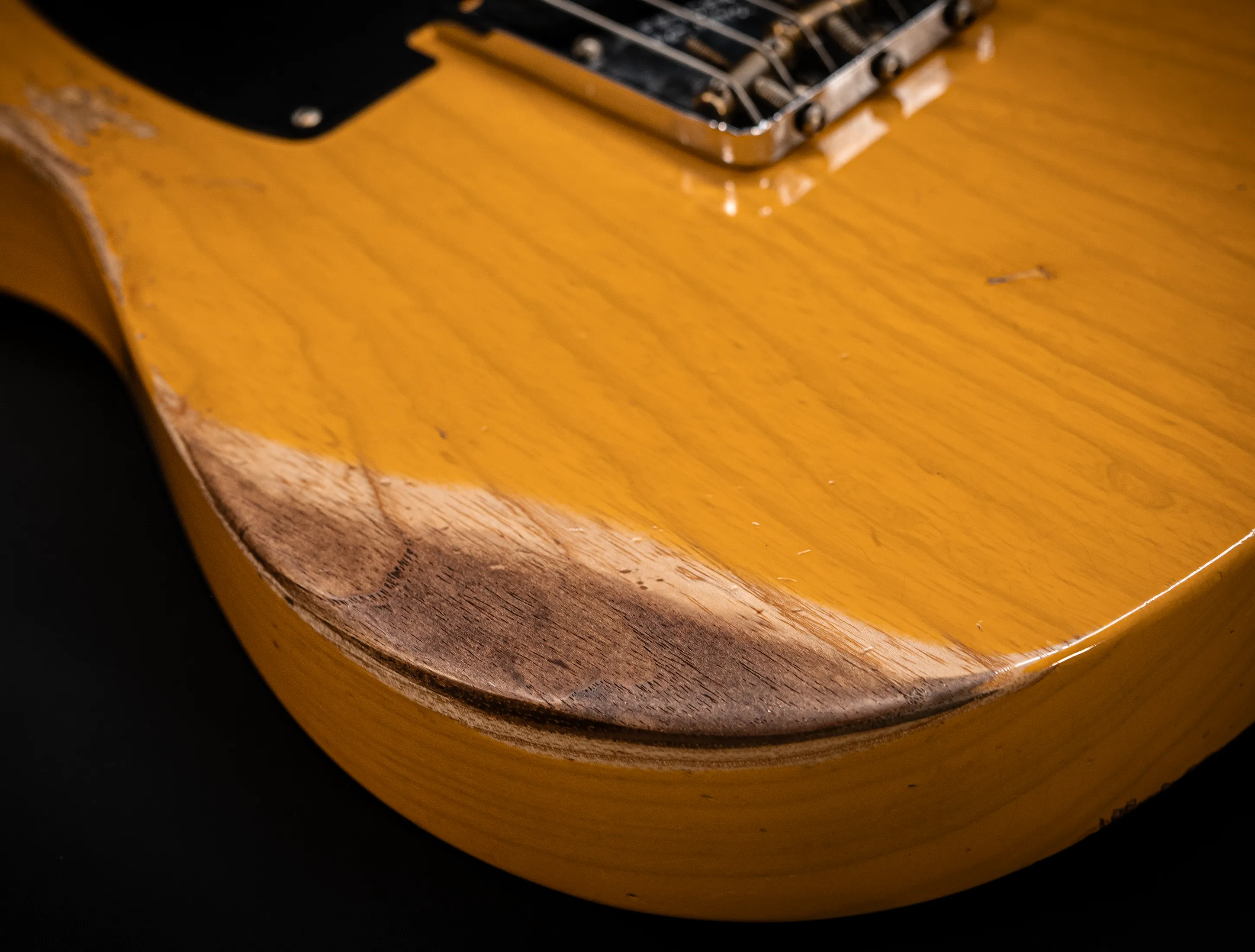 a173256Fender MBD Limited 1952 Humbucker Telecaster Heavy Relic - Butterscotch Blonde Muikhaus-Hermann