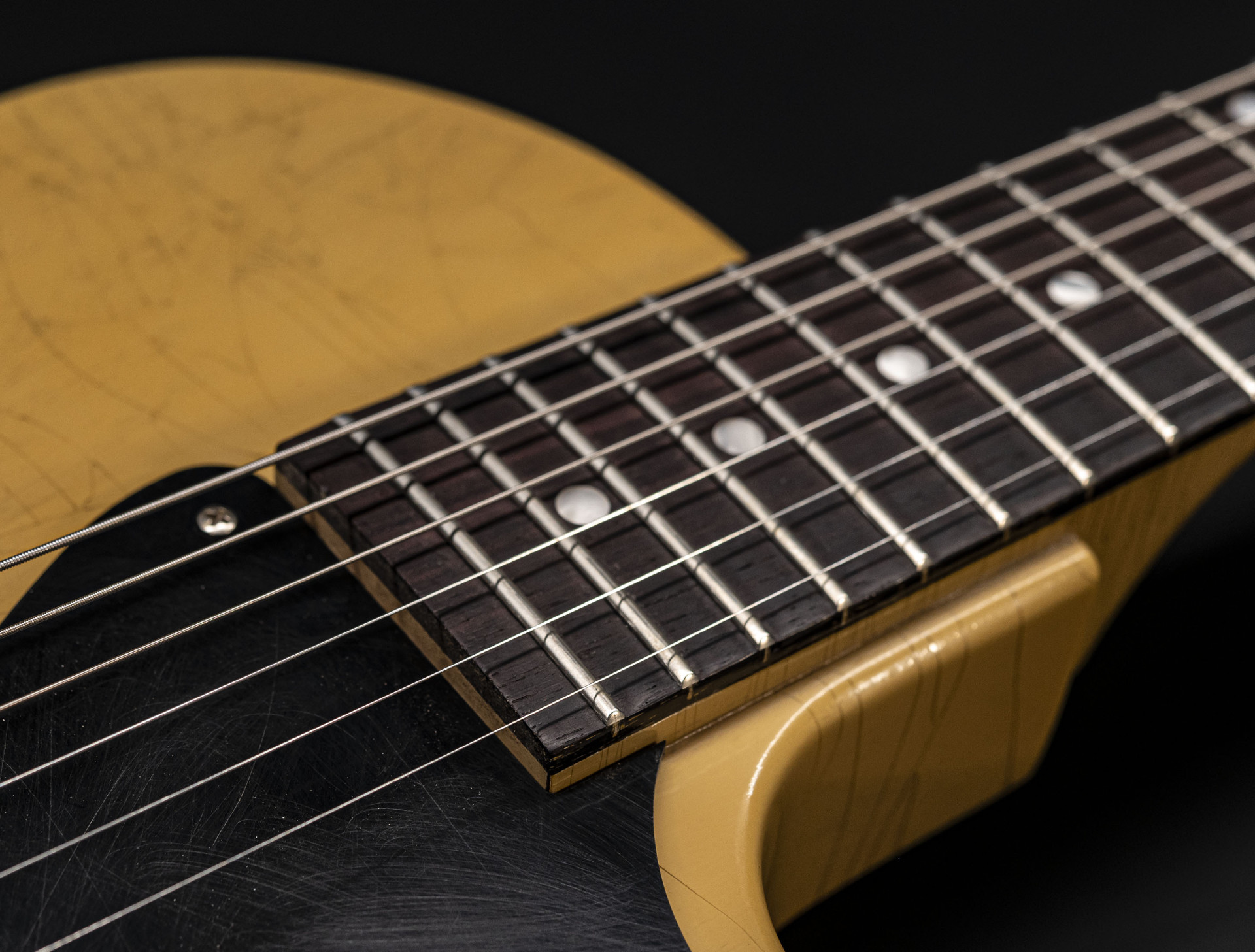 Gibson Les Paul Junior 1957 Single Cut TV Yellow Murphy Lab Heavy Aged