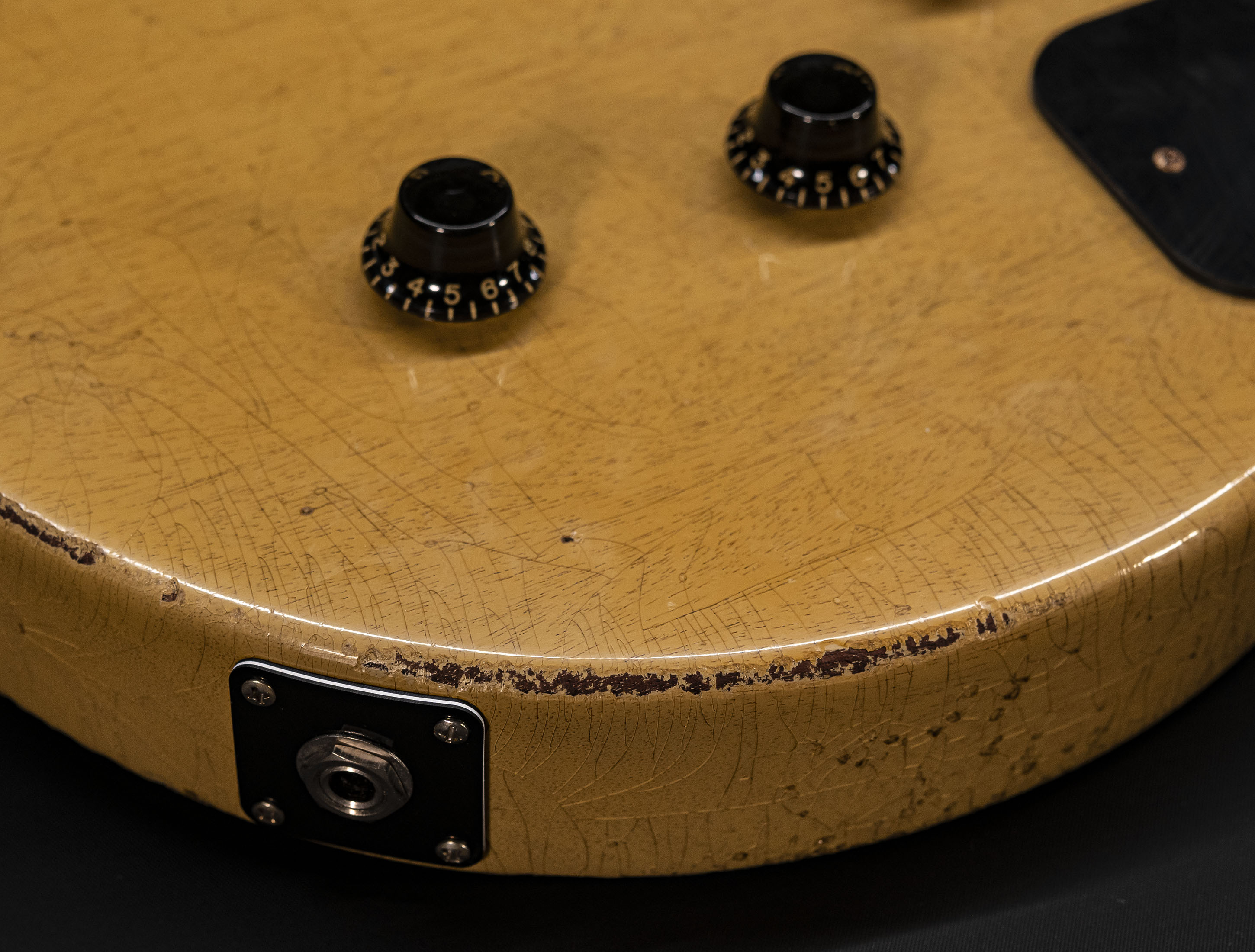 Gibson Les Paul Junior 1957 Single Cut TV Yellow Murphy Lab Heavy Aged