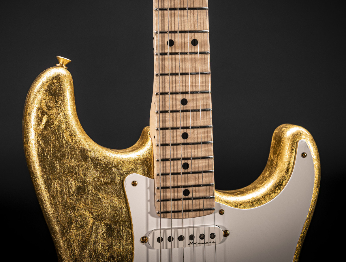Fender Eric Clapton GOLD LEAF Stratocaster MB Todd Krause
