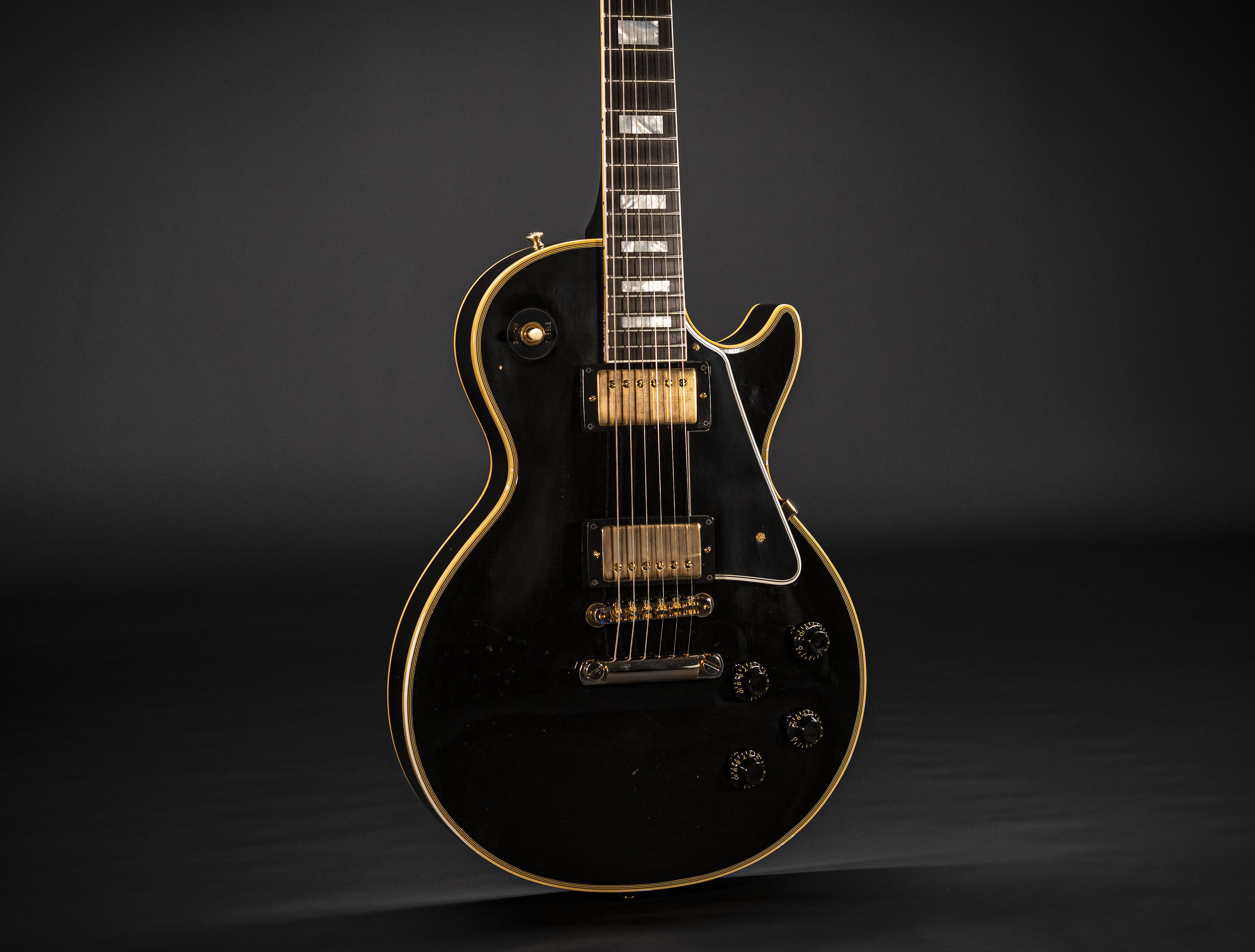 Gibson Les Paul Custom 1957 Reissue Murphy Lab Light Aged Black Beauty
